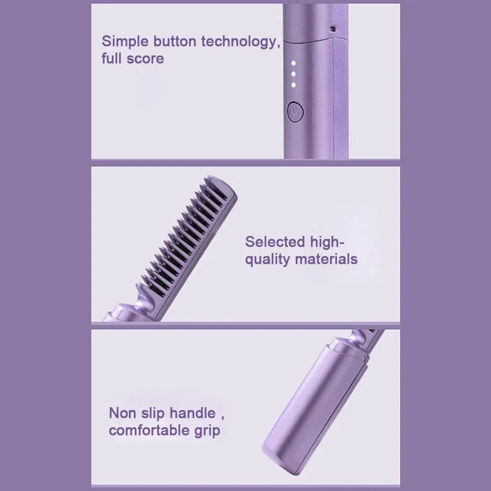 Wireless Hair Straightener